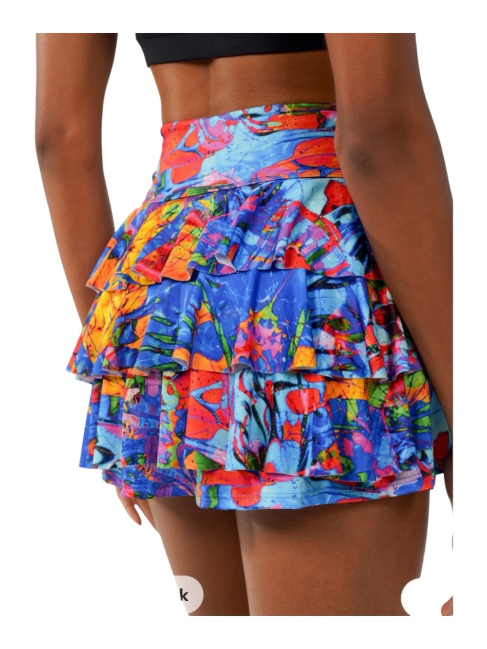 Dona Jo NEW Shakira Skirt/Skort 13.5” In Fly Color Sz.M Tenniscore Pickleball